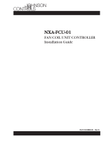 Johnson Controls NXA-FCU-01 Installation guide
