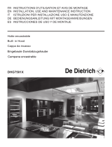 De Dietrich DHG7501X Owner's manual
