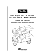 Ingersoll-Rand Club Car XRT 900 Owner's manual