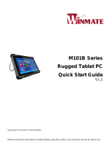 Winmate M101B Series Quick start guide