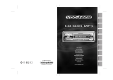 VDO CD 1604 MP3 - User manual