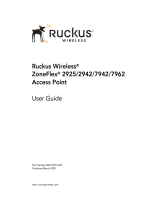 Ruckus Wireless ZoneFlex 2942 User manual