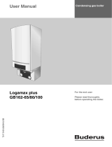 Buderus Logamax plus GB162-80 User manual