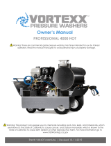 Vortex Professional 4000 Hot Owner's manual