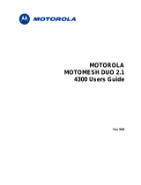 Motorola MOTOMESH Duo 4300-58 User manual