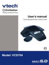 VTech ErisStation VCS704 User manual