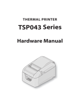 Star Micronics TSP043 Series User manual