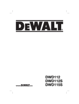 DeWalt DWD112 Owner's manual