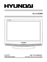 Hyundai H-LCD2209 Operating instructions