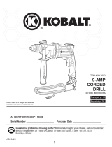 Kobalt K09D-06A User manual