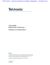 Tektronix MDO3 Series Installation And Safety Manual