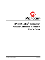 Microchip Technology RN2483 LoRa User manual
