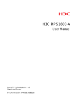 H3C RPS1600-A User manual