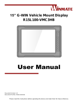 Winmate R15L100-VMC3HB User manual