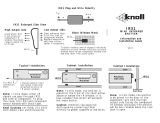 Knoll IR31 Installation guide