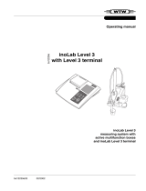 wtw inoLab Level 3 Operating instructions
