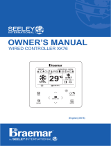 Braemar Reverse Cycle XK76 Controller Owner's manual