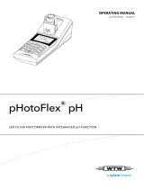 wtw pHotoFlex Turb Operating instructions