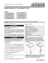 Trane 4TXCC007DS3HCA Installer's Manual