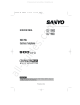 Sanyo CLT-9902 User manual