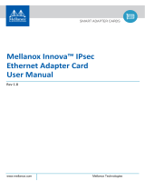 Mellanox Technologies Innova IPsec User manual