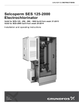 Grundfos Selcoperm SES 125-2000 Installation And Operating Instructions Manual