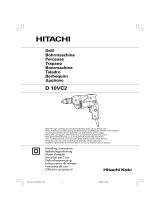 Hitachi D 10VC2 Owner's manual