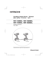 Hitachi WH 14DBDL Handling Instructions Manual