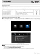 Tascam BD-MP1 User manual