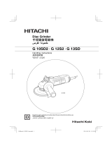 Hitachi G10SD2 User manual