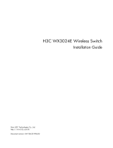 H3C WX3024E Installation guide