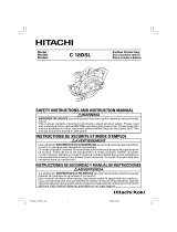 Hitachi C 18DSL User manual