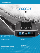 Escort ESCORT iX Owner's manual