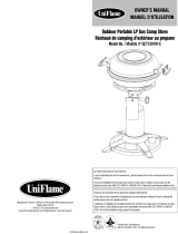 Uniflame GCT1201W-C Owner's manual