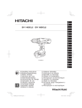 Hitachi DV 18DCL2 Handling Instructions Manual