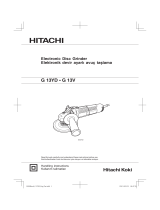 Hitachi G13V User manual
