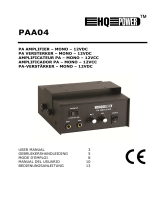 HQ Power PAA04 User manual