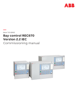 ABB Relion 670 series Commissioning Manual