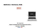 MiTAC 8650 User manual