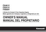 Kawasaki FX541V Owner's manual