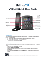 Polycom VVX 411 Quick User Manual