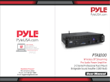 Pyle Pro Audio Power Amplifier PTA1000 User manual