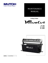 MUTOH ValueCut VC-600 Maintenance Manual