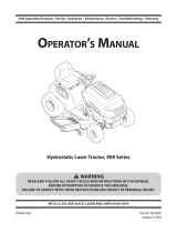 MTD CVT 900 Series User manual