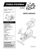 ProForm PFEX39420-INT Owner's manual