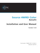 ETC Source 4WRD Installation and User Manual