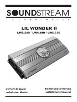 Soundstream Technologies LW4.480 User manual