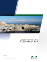 CTC Union EcoZenith i255 H Installation and Maintenance Manual