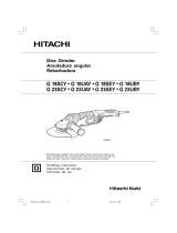 Hitachi G18SEY User manual