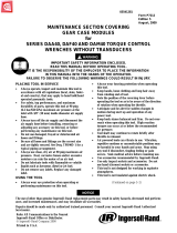 Ingersoll-Rand DAA40 Series Maintenance Manual